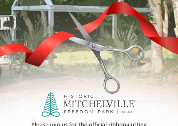 Press Release | Historic Mitchelville Freedom Park to  Unveil Newly-Erected Ghosted Structures￼